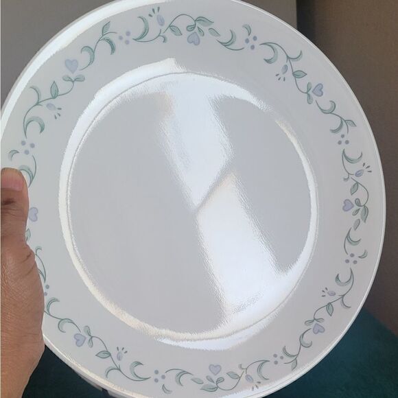 CorelleācountryĀ cottageāpatternā2āpcsādinnerāplateābyācorning - Picture 4 of 4